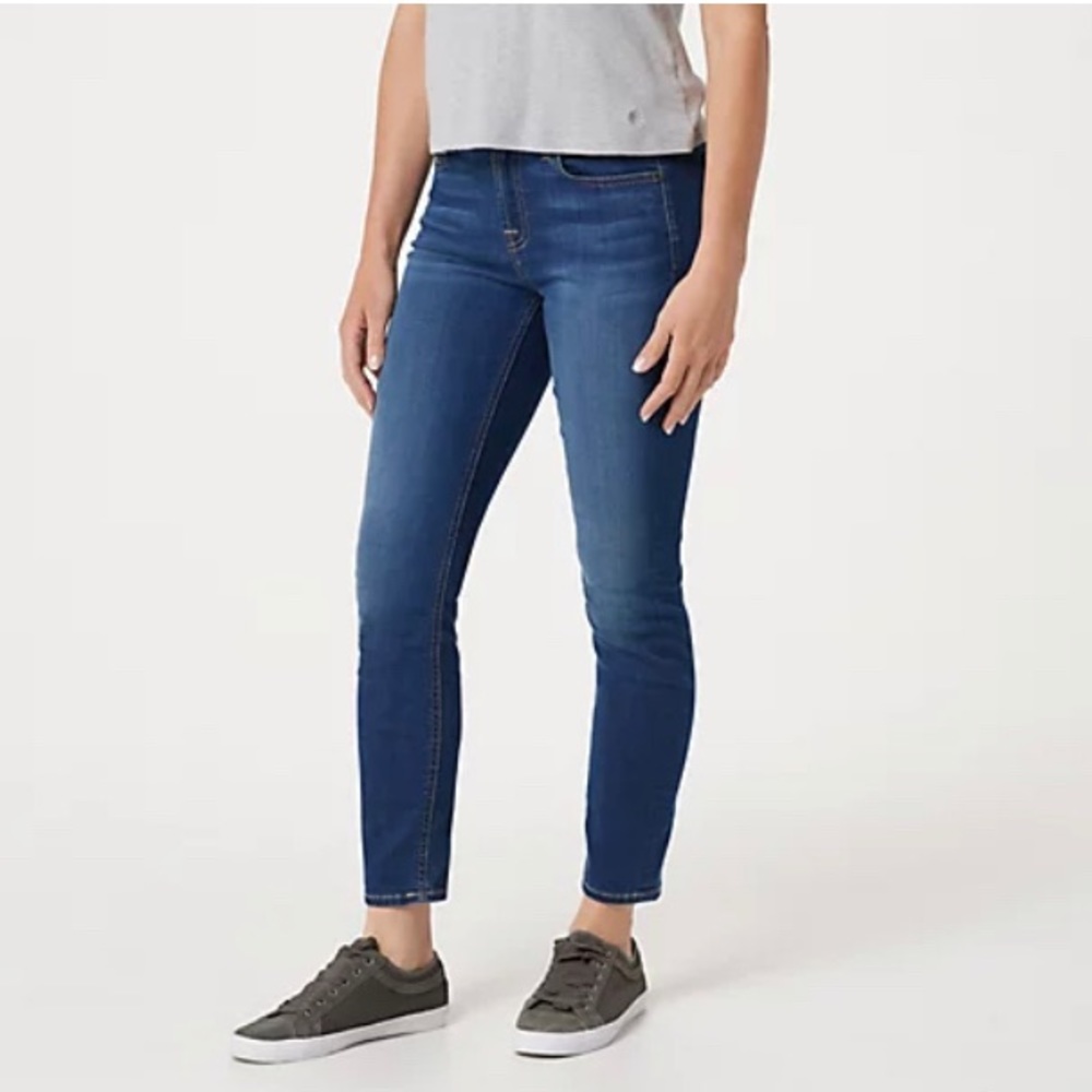 Jen7 For All Mankind Ankle Skinny Denim Jeans • 0